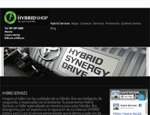 Tablet Screenshot of hybridspr.com